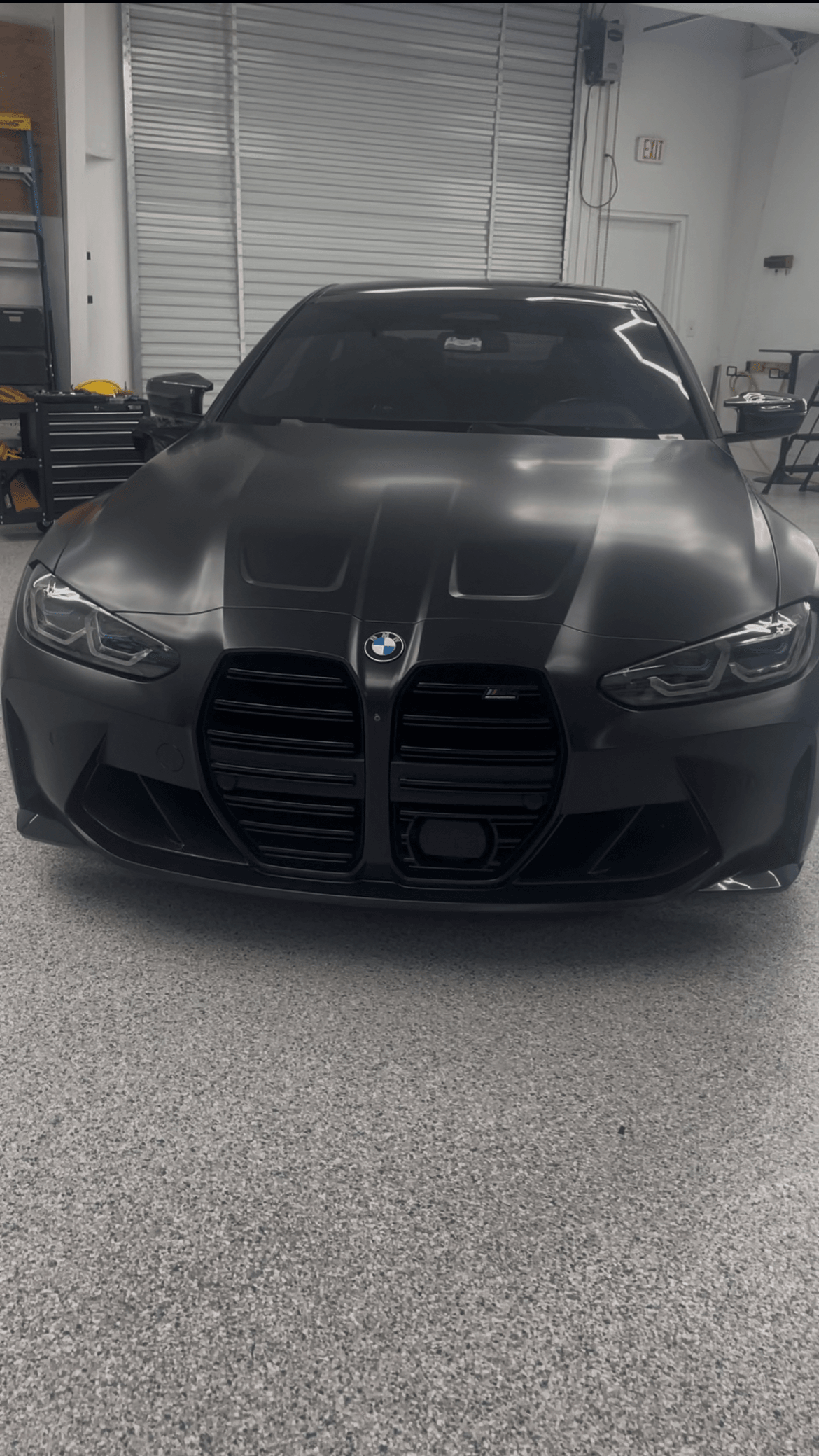 Matte Black BMW M4 - Full Vehicle Wrap by Flawda Wraps in Orlando, FL
